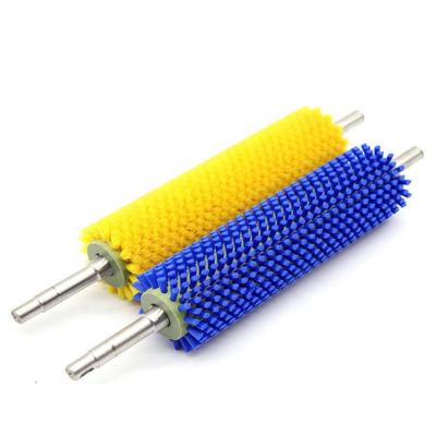 China Nylon Wire Horsehair Industrial Roller Brush 140mm ODM for sale