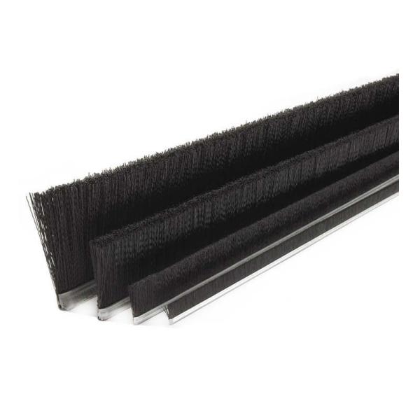 Quality Nylon Industrial Door Brush Seal Steel Wire Strip ODM for sale