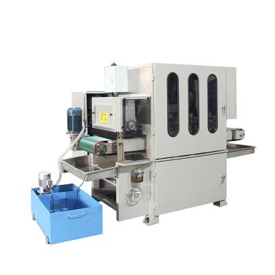 China Three sand one round water mill wire drawing machine aluminum plate flat wire drawing machine for sale