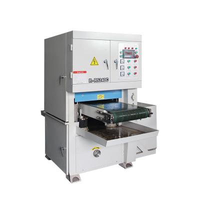 China Stainless Steel Sheet automatic wide belt sanding machine 400mm wet flat surface grinding machine à venda