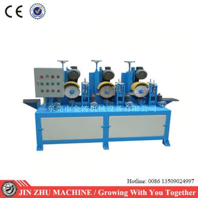 China Square Tube Automatic Grinding Machine , Surface Grinding Machine Dry Polishing for sale