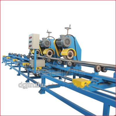 China High Efficiency Polishing Machine Metal Linishing Machines For Big Metal Pipe for sale