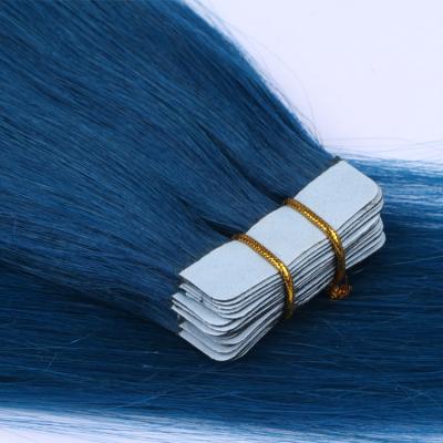 China Factory wholesale high quality 100% virgin Brazilian loose wave pu tape hair extensions,no chemical process for sale