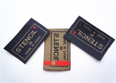 China Apparel Labels Embroidered Fabric Labels Waterproof Home Textile for sale