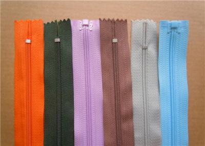 China Heavy Duty Invisible Zipper For Jackets , Two Way Separating Zipper for sale