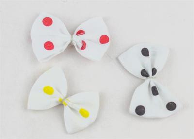 China Beautiful Bow Tie Ribbon Elastic Hair Bands Butterfly Hair Clips for sale