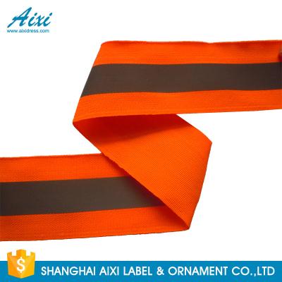 China Garment Accessories Orange Reflective Clothing Tape High Light 3M Reflective Tape for sale
