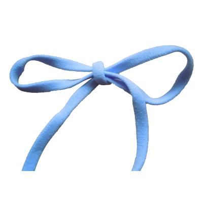 China 2 Inch Elastic Webbing Straps Blue Textile Dyeing Cotton Woven Nylon Tape for sale