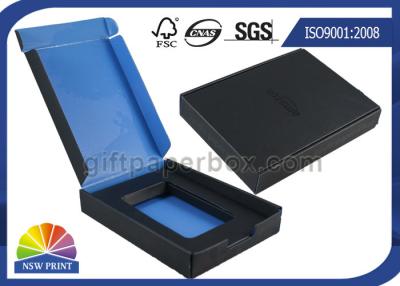 China Caixas de papel onduladas da impressão UV do ponto do logotipo/caixa de cartão ondulado feita sob encomenda à venda
