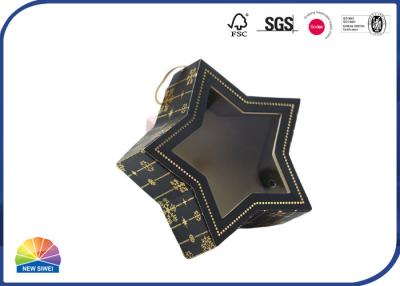 Chine Boîtes de papier en forme d'étoile de cadeau d'étoile de festin de barre de chocolat de sucrerie de boîte de carton de pliage d'emballage de papier de Noël à vendre