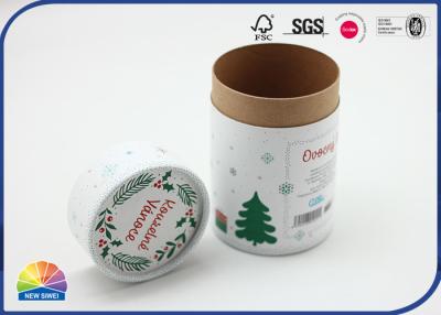 China 4c Print Custom Size Paper Packaging Tube Eco Friendly Candle Printing Packing for sale