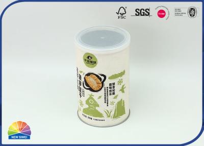 China Tubo de papel de empaquetado plástico del papel de aluminio del casquillo para la fruta preservada en venta