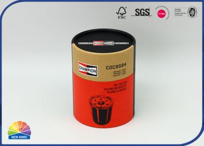 China 4c Print 157gsm Coated Paper Tube Box Packaging Sustainable Material for sale