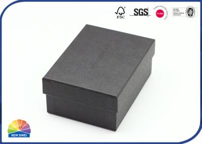 Chine Paquet de produit fragile de boîte-cadeau faite main de papier de spécialité noir à vendre