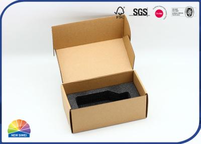 China Double Wall Tuck Front EPE Foam Packaging Paper Box for sale