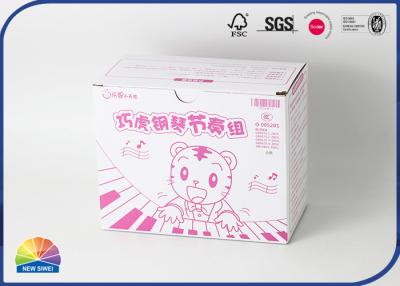 China E plegable flauta acanaló la caja de empaquetado 4c imprimió las cajas acanaladas del cartón en venta