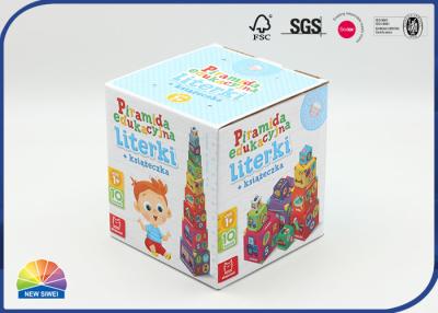 Китай Напечатанная рифленая упаковывая коробка для игрушек слоения коробок штейновая продается