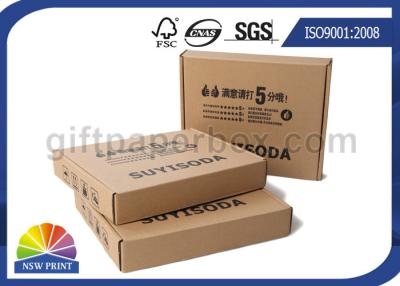 China Small Paper Corrugated Cardboard Shipping Boxes / Foldable Paper Storage Boxes for sale