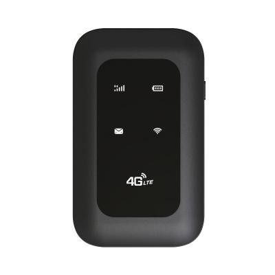 China Portable 4g Wifi Router Pocket Hotspot Wifi 150m Lte 4g Router Hotspot Wifi With Screen And 3000mah Battery for sale