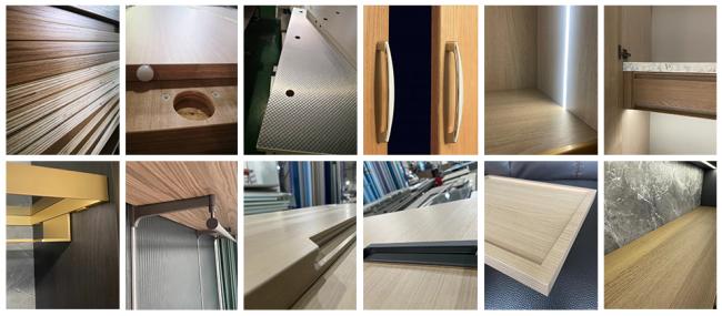 Custom wardrobe with elegant white finish and premium hardware