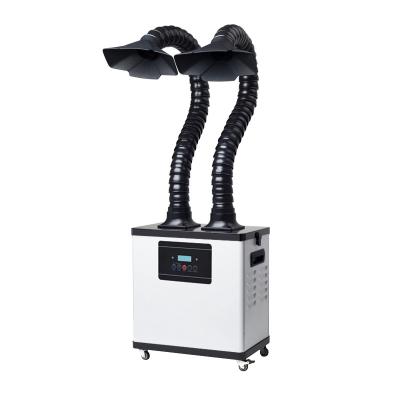 China F6002D Soldering Fume Extractor 200W Antiwear With Double Arm for sale