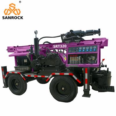 China Trailer Mounted Water Well Drilling Rig Machine 260m Deep Water Drilling Rig for sale