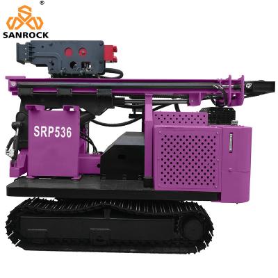 China Solar Screw Pile Driver Machine Hydraulic Pile Driving Rig For Sale en venta