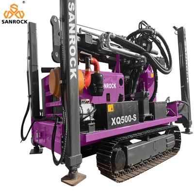 China Portable Water Well Drilling Machine 500m Deep Full Hydraulic Water Well Drilling Rig for sale