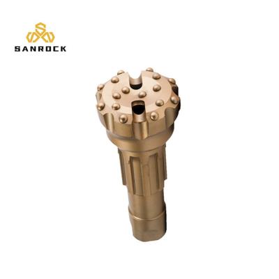 China Dth Rock Drill Bit 6 Inch  High Air Pressure  Carbon Steel Material For Ore Mining for sale