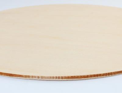 中国 Poplar Solid Round Wooden Discs Disk Board Baby Card Christmas Wood Chips For Diy Crafts 販売のため