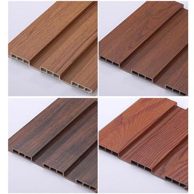 China Environmental Friendly Wood Plastic Composite WPC Interior Grid Wall Panels Wall Cladding Panels en venta