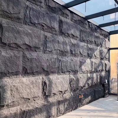 Chine Wholesale Waterproof PU Stone 3D Decoration Outdoor Indoor Decorative Stone Wall Panel Artificial PU Stone à vendre