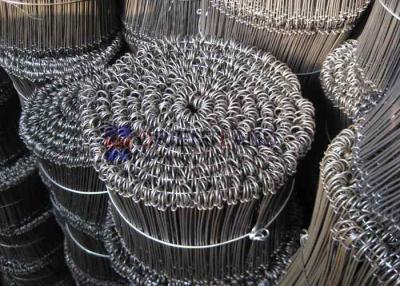 中国 二重ループ金属の結合ワイヤー1000pcs-5000pcsは每の9cm-20cmの長さを束ねます 販売のため