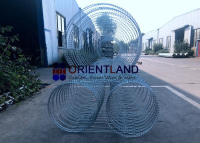 China Removable And Reusable Concertina Wire Fencing Rapid Deployment ISO SGS for sale