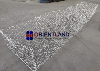 China External Works Woven Hexagonal Hole Mesh Gabion Baskets for sale