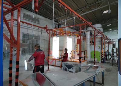 China Powder Coating Line Automatic Spray Gun For Metal Factory Powder Coating Oven for sale