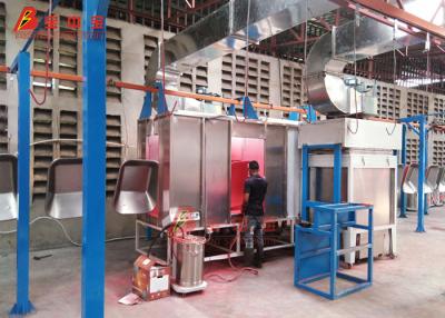 China Powder Coating Line Hanging Style Or Ground Rail Hight Temperature Over for sale