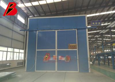 China Large Train Polishing Sandblasting Room for sale