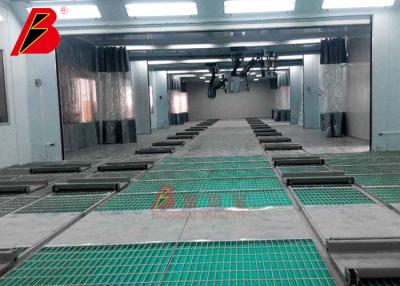 China Línea doble automotriz del espray de la estación de la preparación de la chapa de la estación de la reparación rápida en venta