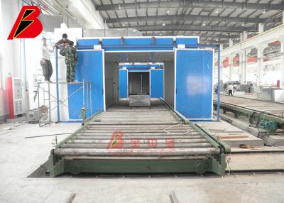 China Línea de pintura proyecto para el proveedor de China de la cabina de espray del transporte de la carretilla de la cuchilla del viento en venta