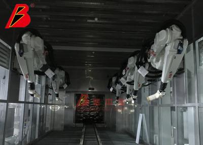 中国 2生産ライン質の絵画装置を塗る側面のロボット ペイント ライン車の部品 販売のため