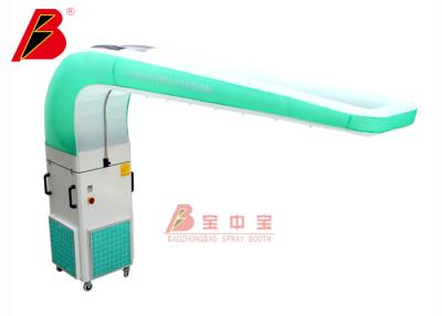 China PVC Air Cover Painting Exhaust System Pre Station Cabinet Portable Paint Collector for sale