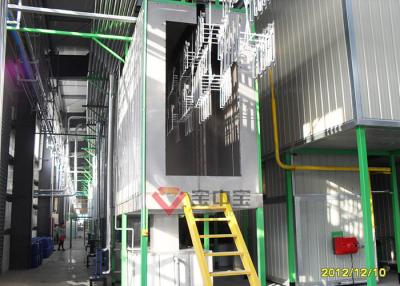 China Tunnel Style Powder Coating Line For Industry Components for sale