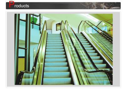 China Energy Saving Moving Walk Escalator Subway Escalator Low Speed 15 Fpm High Speed 100 Fpm for sale