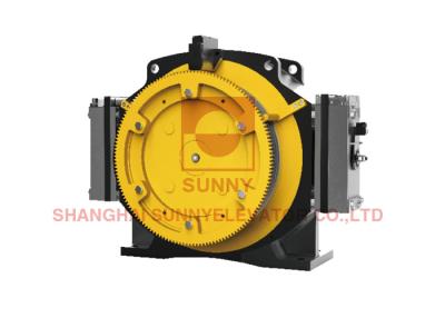 China 800kg Lift Spare Parts Elevator Gearless Traction Machine Low Noise for sale