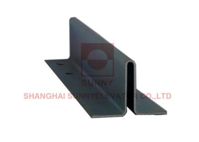 China Elevator Machined Guide Rail / Hollow Guide Rail Elevator Parts Guiding System for sale