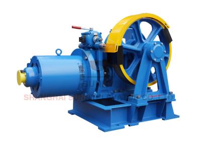 China VVVF Elevator Traction Machine Traction Elevator Components With Right Sheave Position for sale