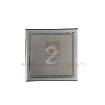 China Elevator Close Button / Elevator Push Button IP64 with Size 40x40x38mm for sale