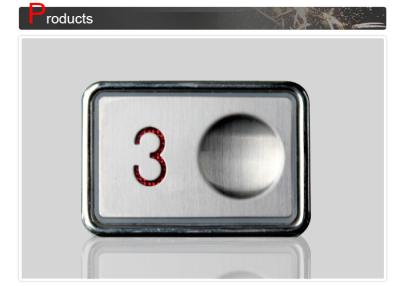 Китай Кнопка держателя панели формы прямоугольника для размера 36кс53 мм лифта ИП64 продается