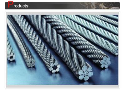 China Natural Fiber Core Steel Wire Ropes Traction Elevator System Elevator Parts for sale